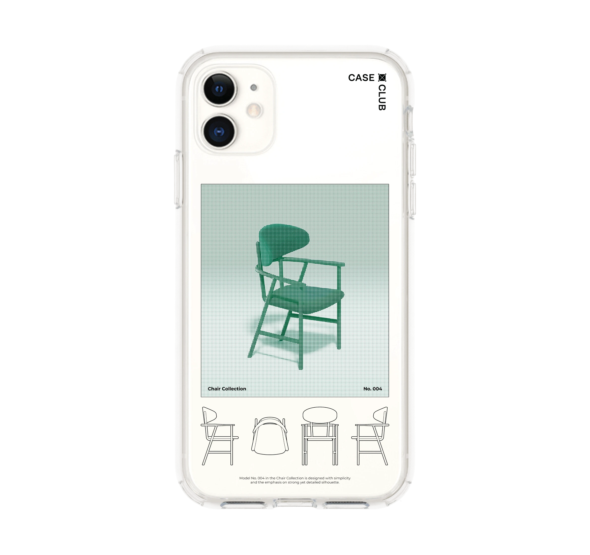 iphone 11 clear case chair